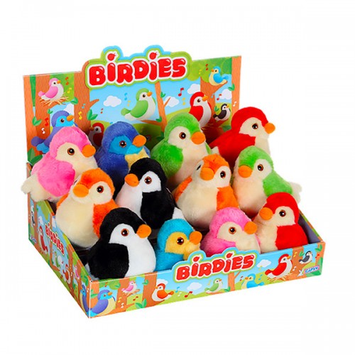  BIRDIES SONORES 14CM ASST...
