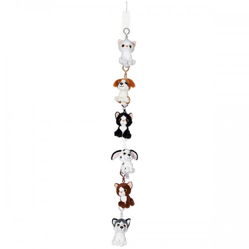  PORTE-CLE CHIEN/CHAT 12 CM