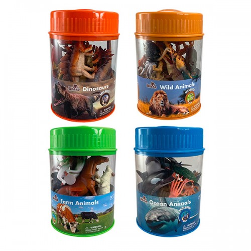  BARIL ANIMAUX 14PCS GRANDS...