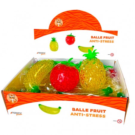  BALLE ANTI-STRESS FRUITS DB 12