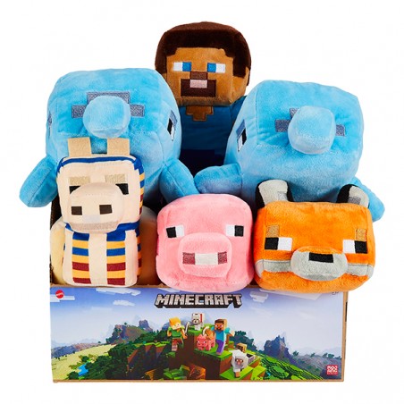  PELUCHE MINECRAFT 20CM ASST DB6