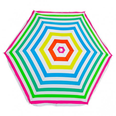  PARASOL RAYE FIBRE/VERRE 140 FIXE