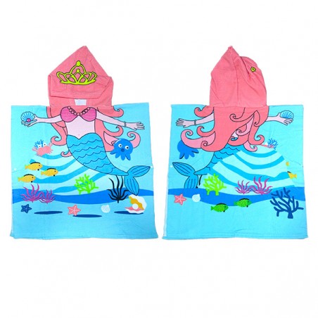  PONCHO SIRENE MICROFIBRE