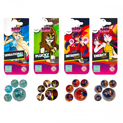  20 BILLES SUPER GIRLS + 1...