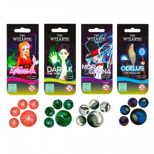  20 BILLES WIZARD  + 1...