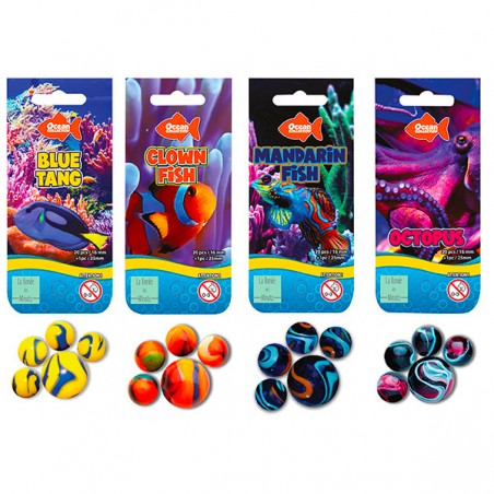  20 BILLES OCEAN  +  1 CALOT DB 20