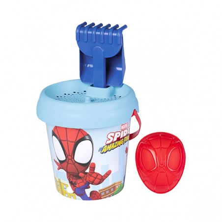  SEAU GARNI SPIDEY D.18CM