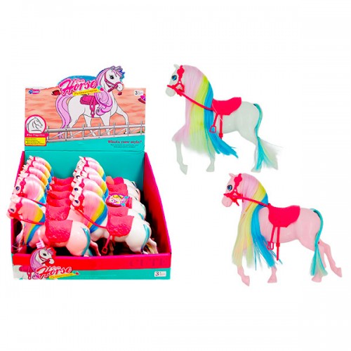  MON CHEVAL ARC EN CIEL 21CM