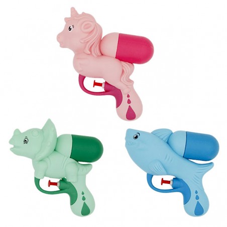  PISTOLET A EAU ANIMAUX 14CM