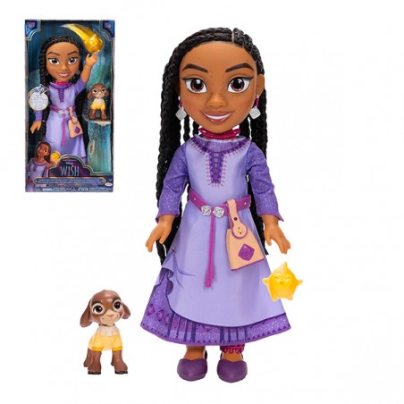  POUPEE ASHA 38 CM ELECTRONIQUE