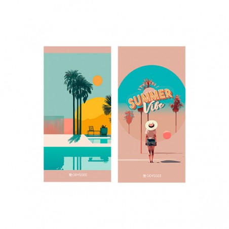  SERVIETTE SUMMER MICROFIBRE 90X170CM