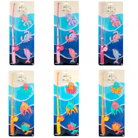  PECHE A LA LIGNE 3 ANIMAUX MARINS