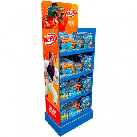  PRESENTOIR NERF 60 PCS