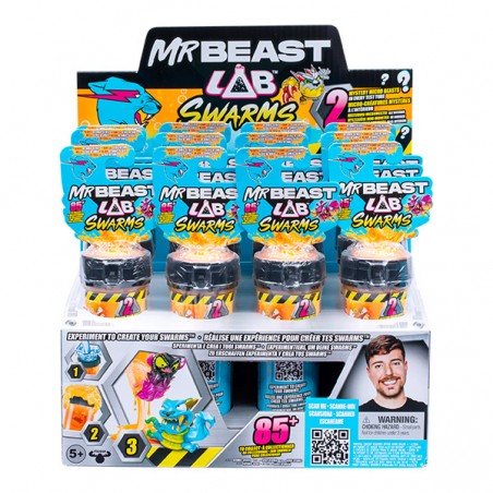  MRBEAST LAB - 2 FIGURINES SWARMS DB12