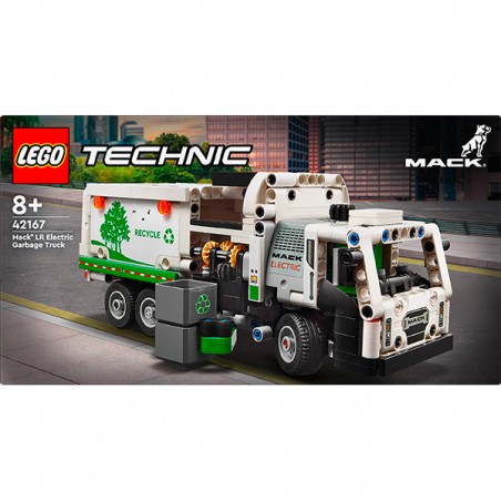  MACK LR ELECTRIC CAMION POUBELLE