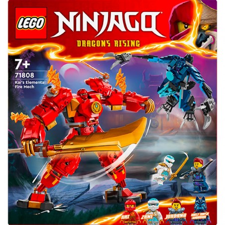  LE ROBOT ELEMENTAIRE DU FEU DE KAI