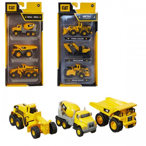  3 ENGINS CHANTIER METAL...