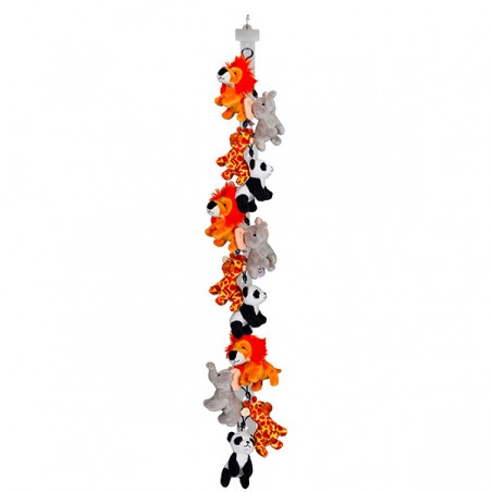  ANIMAUX SAUVAGES 12CM CLIP 12 PCS