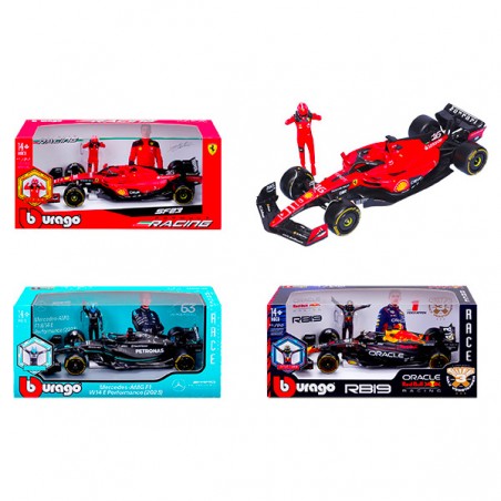  FORMULE 1 AVEC PILOTE 1/24 ASST