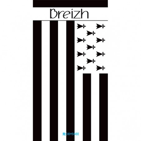  SERVIETTE BRETAGNE MICROFIBRE 90X170CM