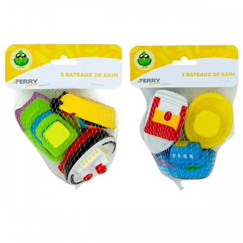  3 BATEAUX DE BAIN