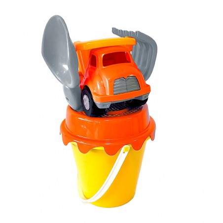  SEAU GARNI D.14CM ET SON CAMION TP