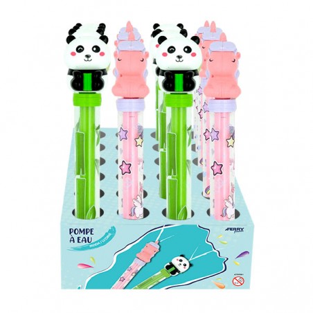  POMPE A EAU PANDA LICORNE 26CM DB 24