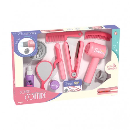  COFFRET COIFFURE SON ET LUMIERE