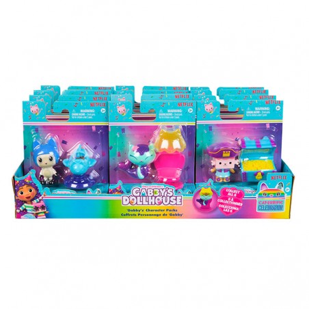  GABBY PACK FIGURINE CHAT ASST DB12