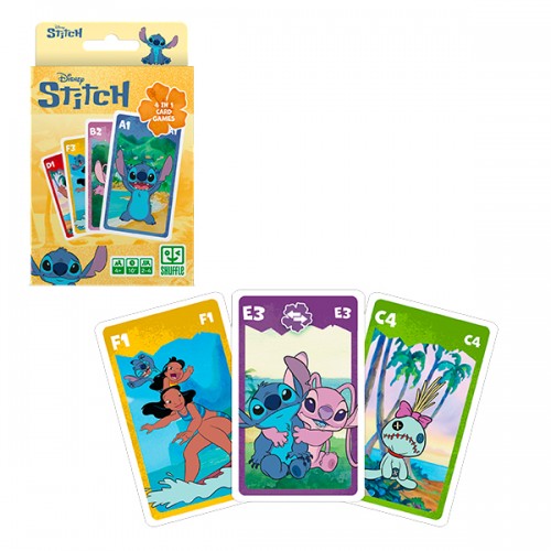  JEU DE FAMILLES STITCH