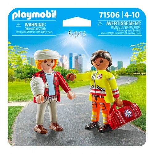  SECOURISTE AVEC BLESSE 