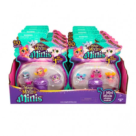  MAGIC MIXIES-PACK 4 FIGURINES MINIS DB8