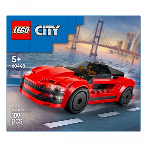  LA VOITURE DE SPORT ROUGE