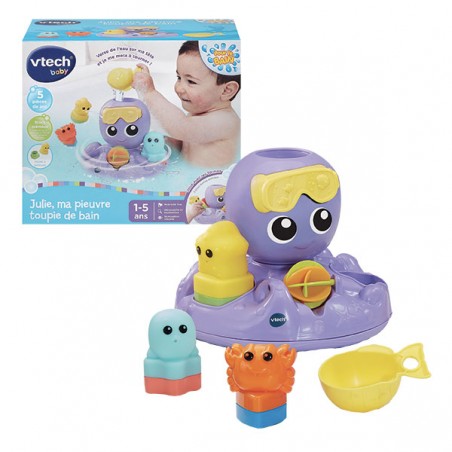  JULIE, MA PIEUVRE TOUPIE DE BAIN