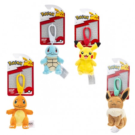  PELUCHE POKEMON PORTE CLES 7CM ASST