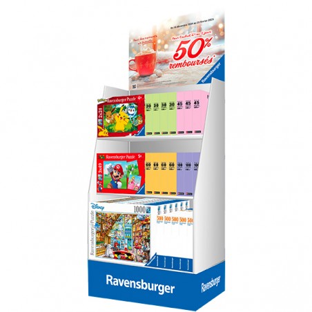  PRÉSENTOIR PUZZLES 46 PCS