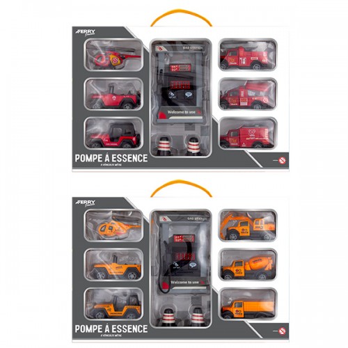  6 VEHICULES METAL...