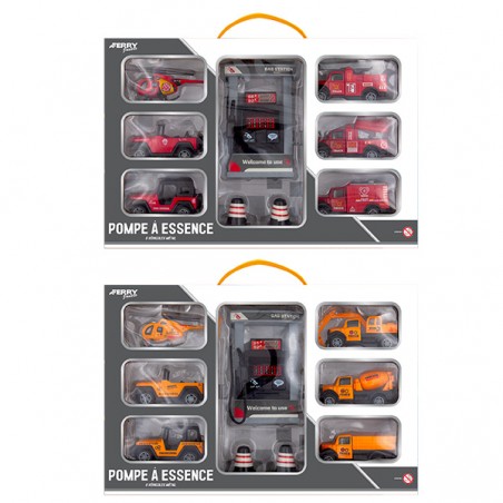  6 VEHICULES METAL RETROFRICTION