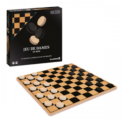  JEU DE DAMES EN BOIS