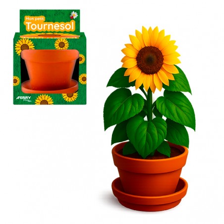 TOURNESOL BIO POT 8CM
