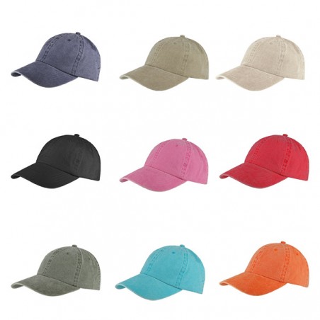  CASQUETTE DELAVEE AJUSTABLE