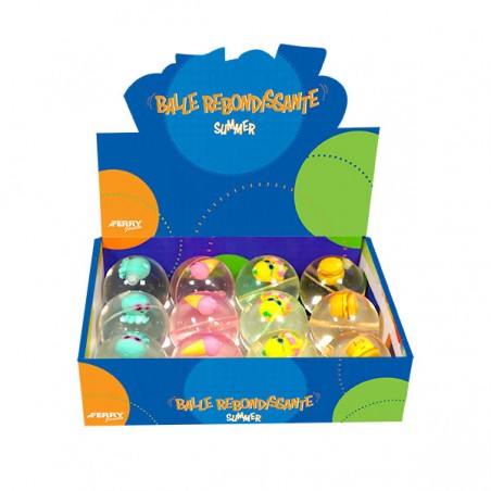  BALLE REBONDISSANTE SUMMER D.6,5CM DB 12
