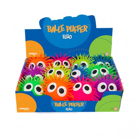  BALLE PUFFER FLUO D.11CM DB 12