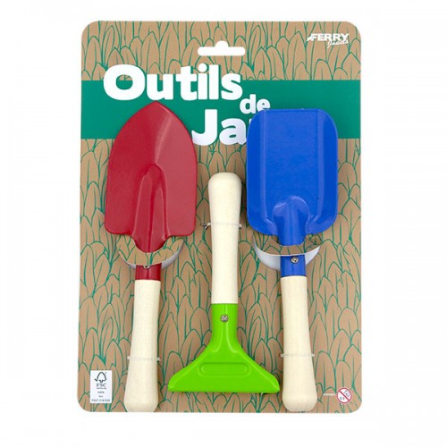  3 PETITS OUTILS JARDIN...