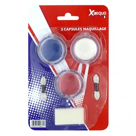  3 CAPSULES MAQUILLAGE XAEQUO SUPPORTER