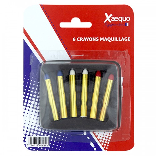  6 CRAYONS MAQUILLAGE...