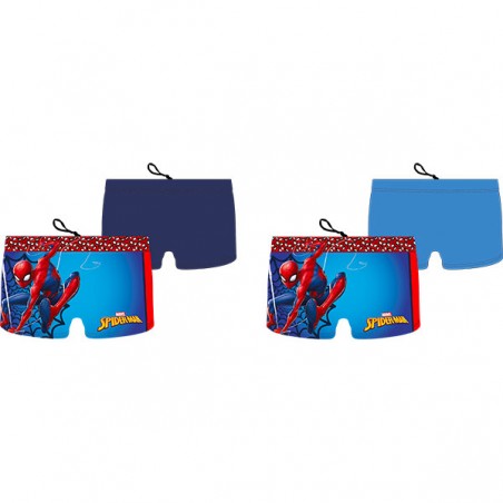  BOXER DE BAIN SPIDERMAN TAILLE 3/8ANS