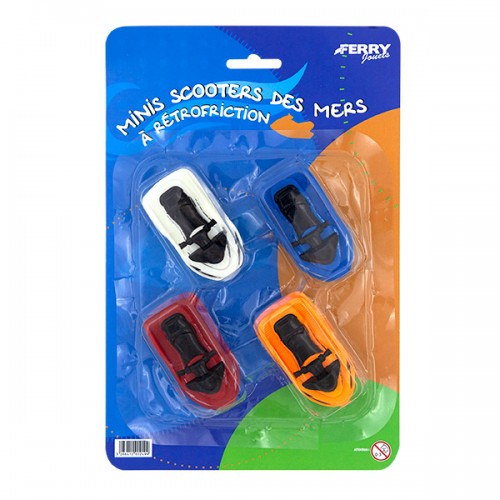  4 MINI SCOOTERS DES MERS...