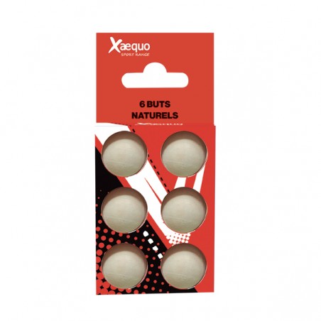  6 BUTS NATUREL XAEQUO EN BOITE