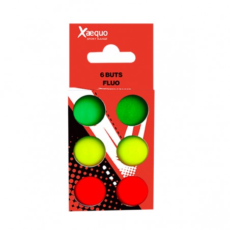  6 BUTS FLUO XAEQUO EN BOITE